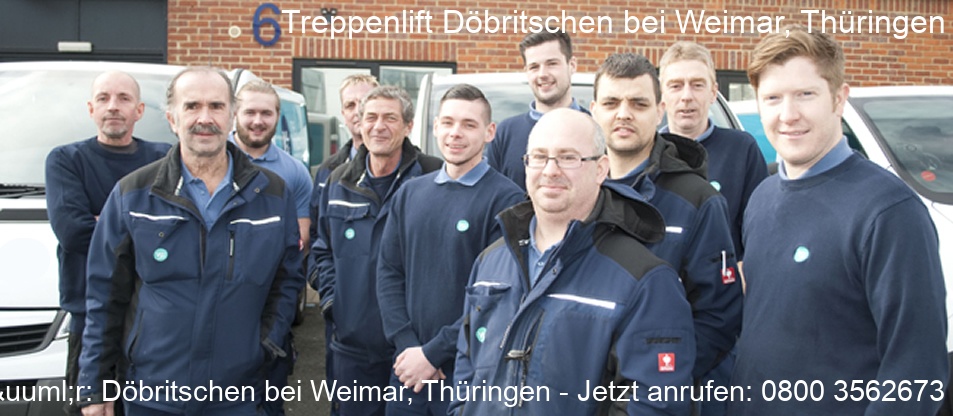 Treppenlift  Döbritschen bei Weimar, Thüringen